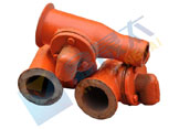 擠壓式<font color='red'>注漿泵</font>三通